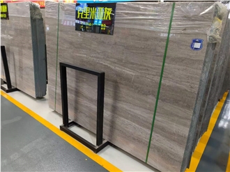 Crimea Grey Marble Slabs For Wall And Floor Installation