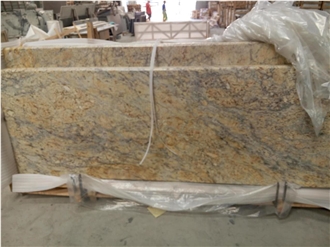 Golden Crystal Granite  Slabs