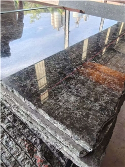 Special Price Angola Black Granite Slabs
