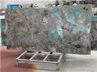 Honed Brazilian Amazon Green Quartzite Slabs For Walls
