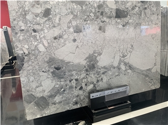 Polished Chinese Panda Grey Marble Slabs