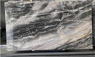 Polished Italian Venetian Brown Marble Slabs For Floors