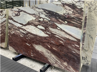 Polished Italy Lilac Breccia Capraia Marble Slabs Polished