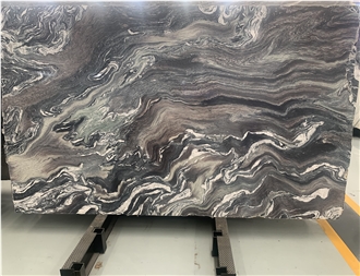 Polished Italy Rosa Luana Marble Slabs For Walls And Floors