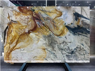 Natural Colibri Rubi Quartzite Slabs