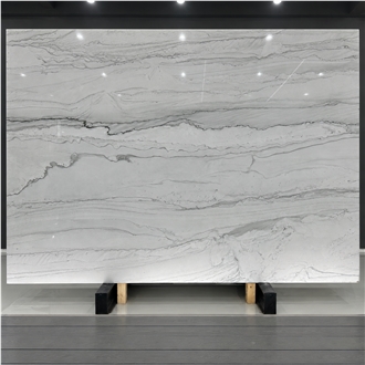 White Macaubas Quartzite Slabs