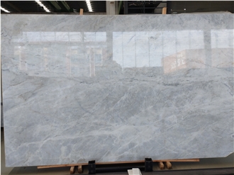 Bianco Perla Cloud Grey Marble Slabs