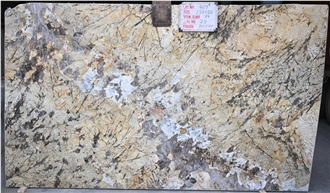 Light Alaska Gold Granite Slabs