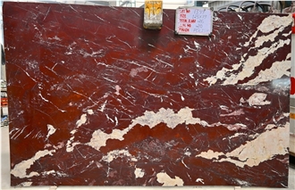 Red Polished Quartzite Slabs