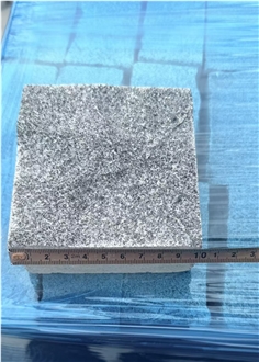Dark Grey G654 Granite Split Cube Stone Cobblestones