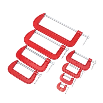 Durable G-Clamp, Multiple Sizes, For Welding & Assembly Work