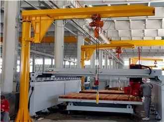 Electric Rotating Single Arm Crane-U