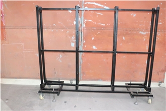 ZSJ-B Showroom Slab Rack With Casters