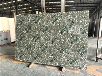 Resin Based Terrazzo Full Body Artificial Stone Slabs