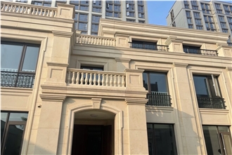 Desert Beige Limestone Honeycomb Wall Panels