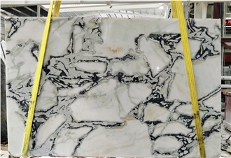 Dover White Marble Honeycomb Backed Panels