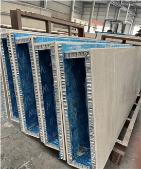 White Mocha Limestone Natural Stone Honeycomb