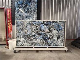 Gorgeous Magical Blue Nano Stone Slabs