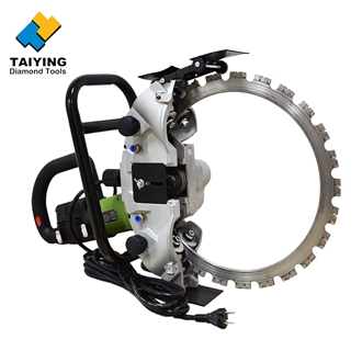Handheld Concrete Ring Saw Cutting Machine, Wall Concrete Ring Saw