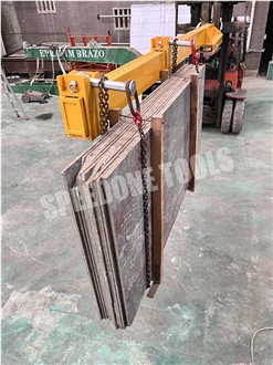 5 Ton Fork Mounted Lifting Boom Horizontal Forklift Jib Attachment