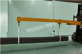 5T Forklift Attachment Horizontal Lifting Jib Boom For Bundle Slab