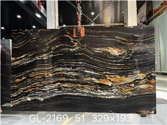 Magma Gold Granite Slabs Polished