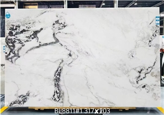 Oyster White Marble Slabs Polished