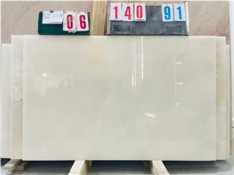 White Snow Onyx Slabs Iran Persian White Onyx