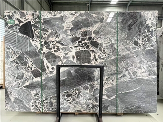 Elegant Chanel Grey Marble Slabs
