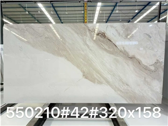 Palissandro White Marble Slabs Premium