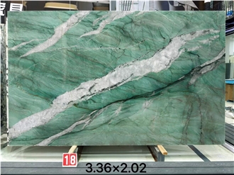 Natural Patagonia Green Quartzite Slabs