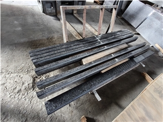 Classic Angola Black Granite Railing