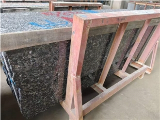 High Quality Norway Silver Pearl Polished Granite Slabs
