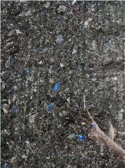 India Dark-Grey Sky Blue Granite Polished Slabs