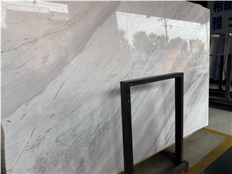 Jazz White Marble Polished Slabs Tiles