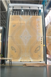 Yellow Onyx Polished Translucent Onyx Slabs