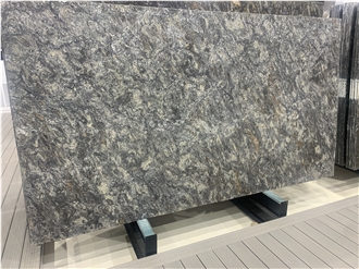 Honed Brazil Kozmus Black Granite Slabs For Walls