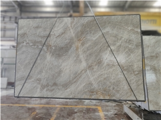 Polished Brazil Taj Mahal Quartzite Slabs For Walls