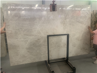 Polished Brazilian Grey Matira Quartzite Slabs For Walls
