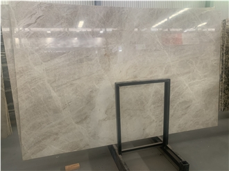 Polished Brazilian White Matira Quartzite Slabs For Walls