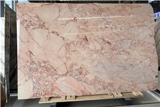 Polished Bvlgari Pink Marble Slabs For Walls And Floors
