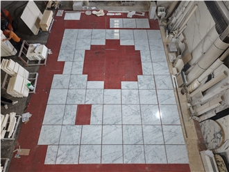 Carrara White Marble Hotel Tiles