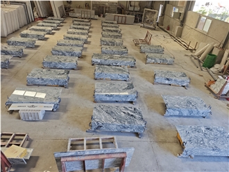 Economy Grade Viscount White Granite Countertops