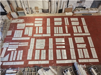 Goldtop Stone Luxury Statuary White Marble Tiles