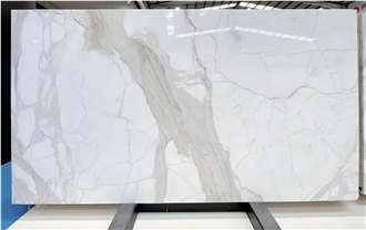 Italy White Calacatta Marble Slabs Premium  Wall
