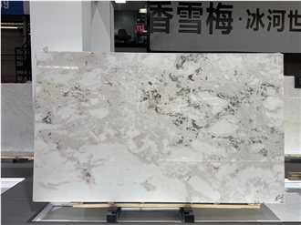 Fendi White Dover White Marble Slabs