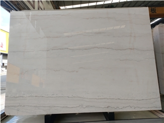 Guangxi White Polished Marble Slabs