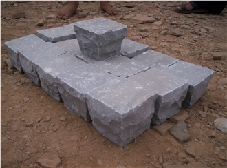 Kandla Grey Sandstone Cobblestones (Stone Setts)