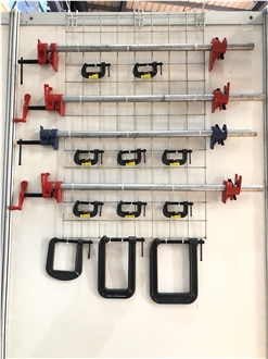 Clamp With T Bar Handle For Stone Workpiece Fixing Clamping