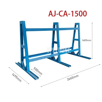 Double-Sided Detachable Stone Slab Storage A Frame